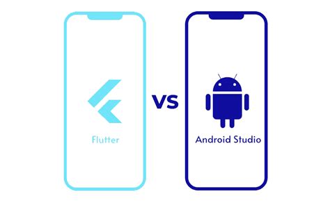 Difference Between Android Studio and Flutter .